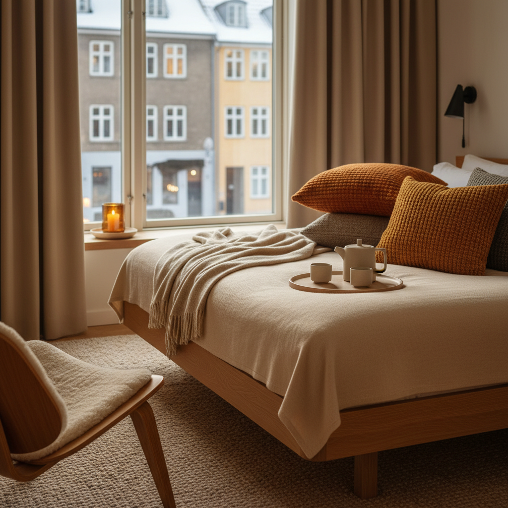 Kopenhagen: die kunst des hygge und skandinavischen designs in hotels