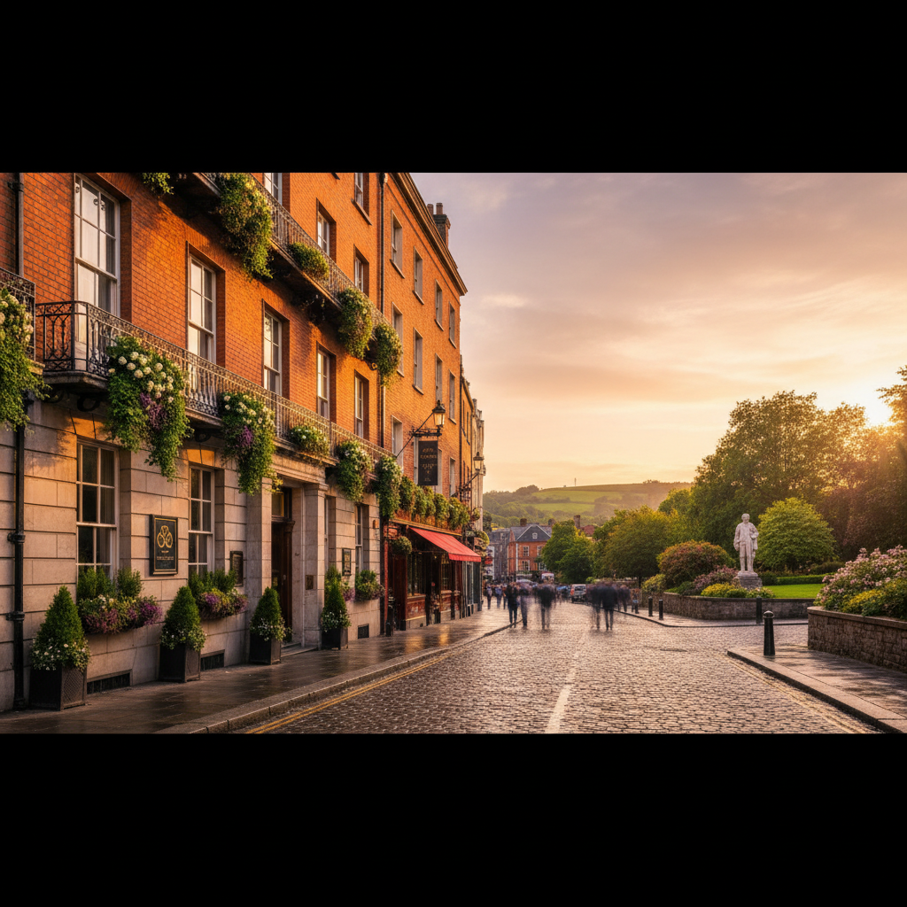 Hotels in Dublin: ein eintauchen in pubkultur, literatur und grüne pracht