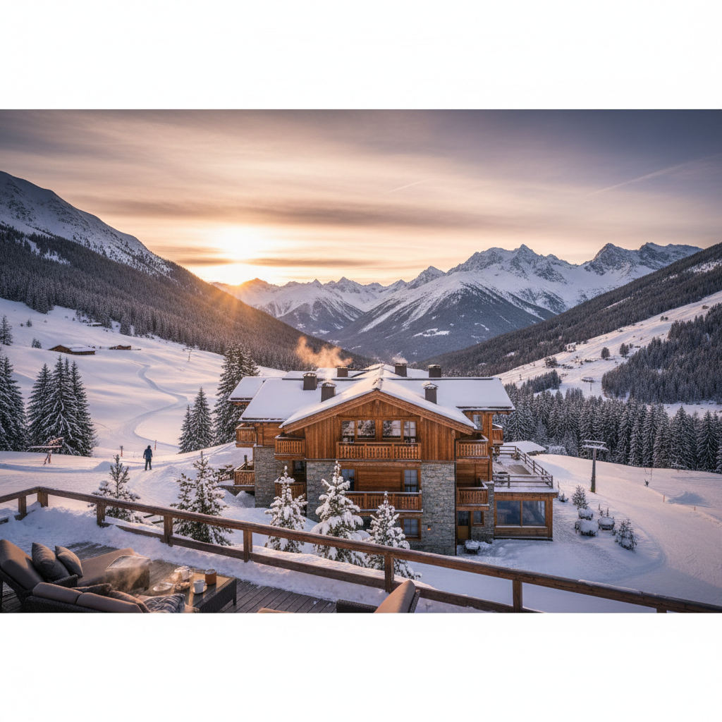 Alpine hotels: skiing, hiking, and panoramic views