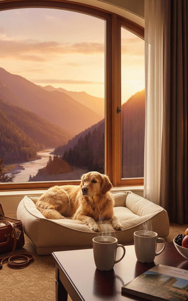 Auf abenteuerreise mit ihrem treuen vierbeiner: der charme von pet friendly hotels