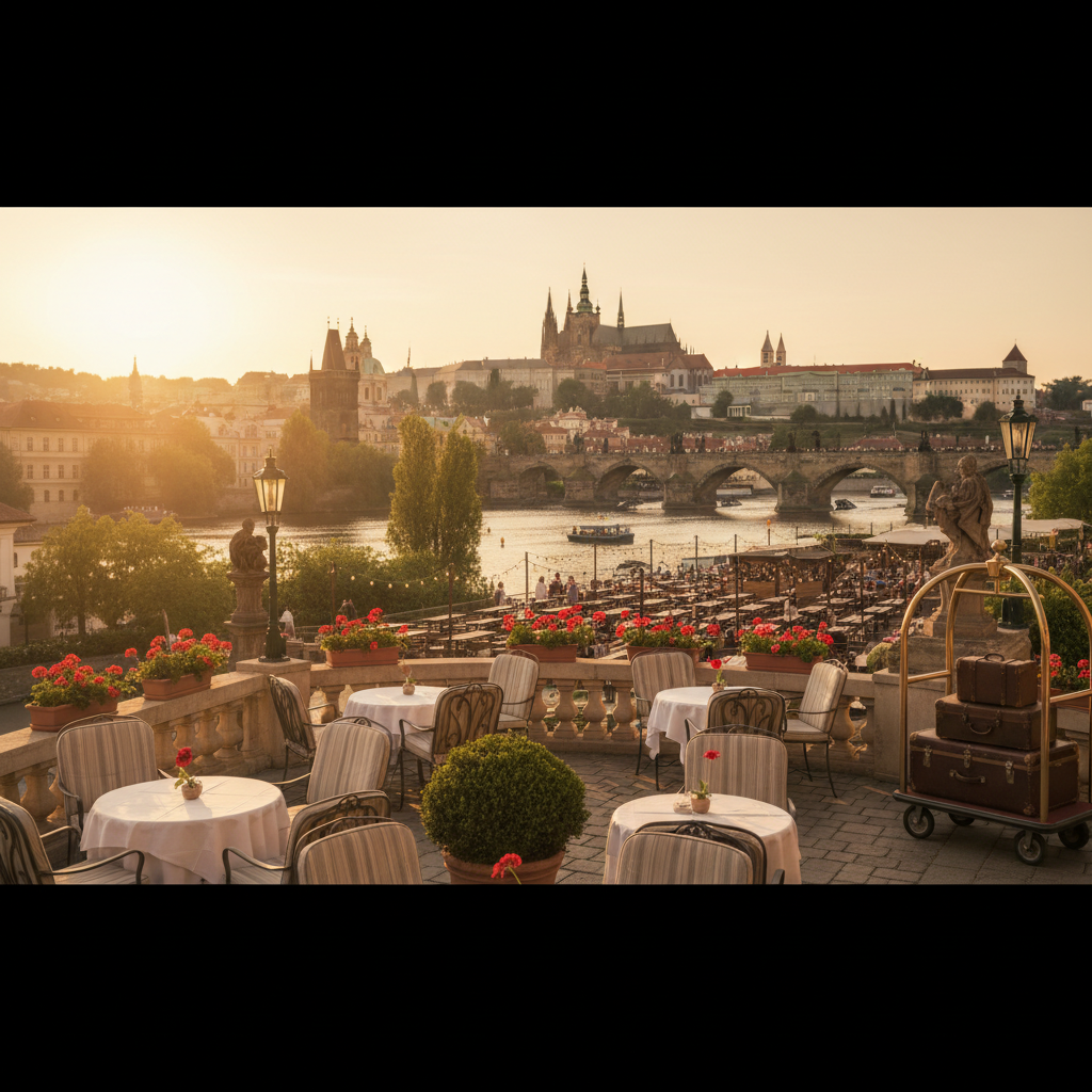 Hôtels à Prague : un séjour entre ponts féériques, châteaux et jardins de bière