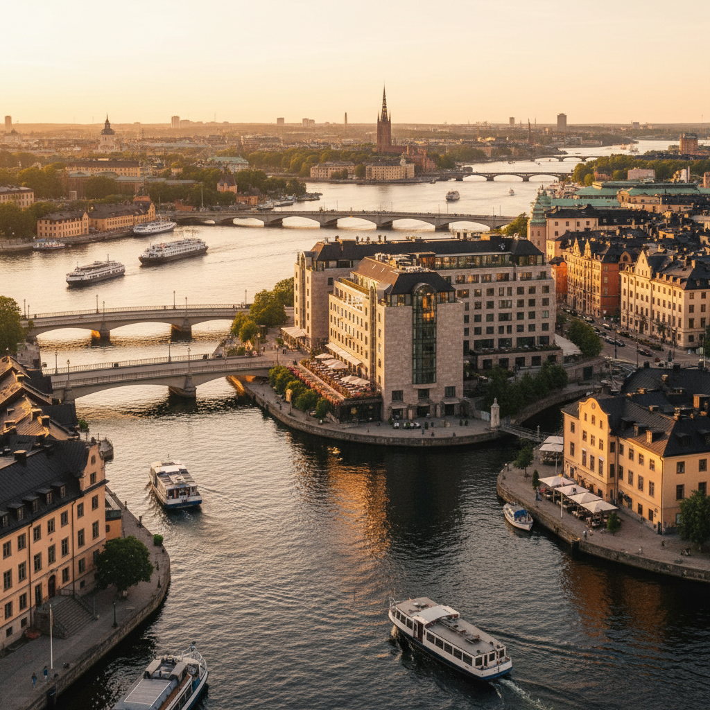 Hotels in stockholm: between islands and architecture