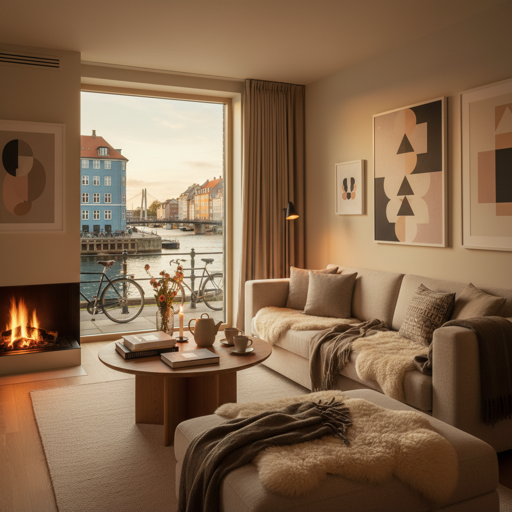 Kopenhagen: die kunst des hygge und skandinavischen designs in hotels
