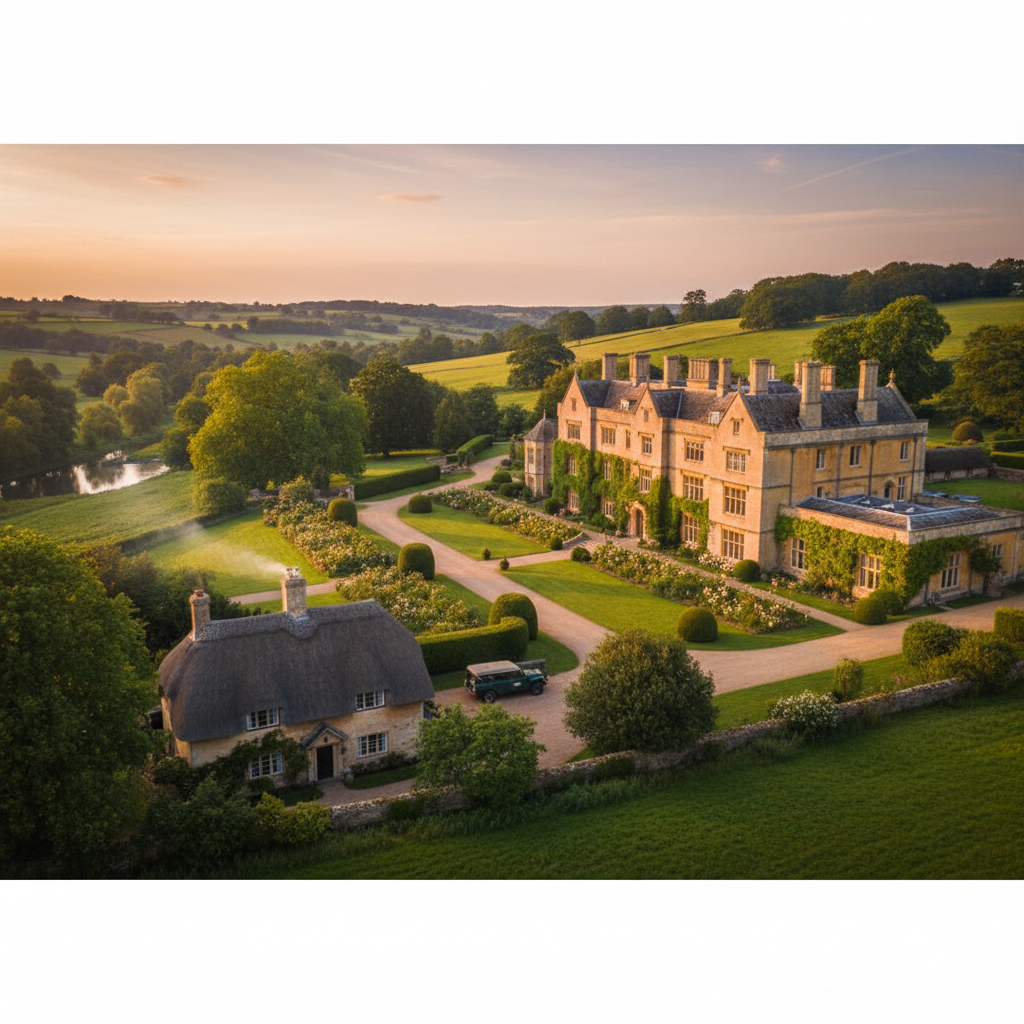 Explorer la campagne anglaise: cottages et manoirs de charme
