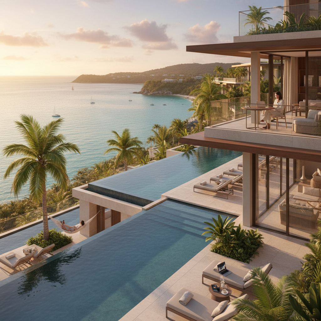 Digital nomad hotels: arbeiten und reisen mit stil