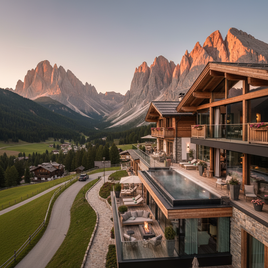 The Dolomites: where mountain landscapes and comfort unite