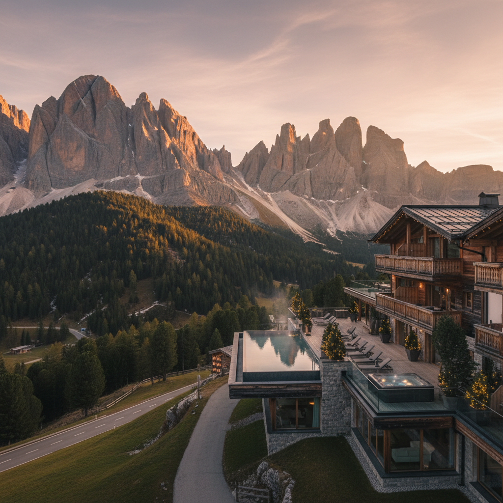Guide régional : vivez la magie des dolomites depuis un hôtel d'exception