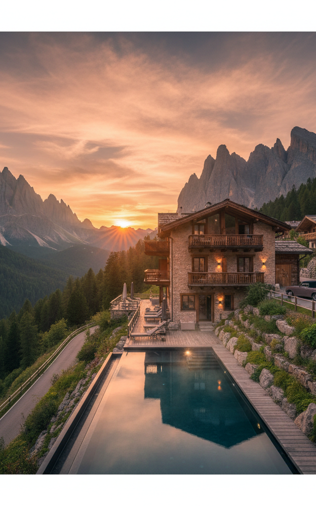 Regionenführer: Erleben Sie den zauber der Dolomiten von einem besonderen hotel aus