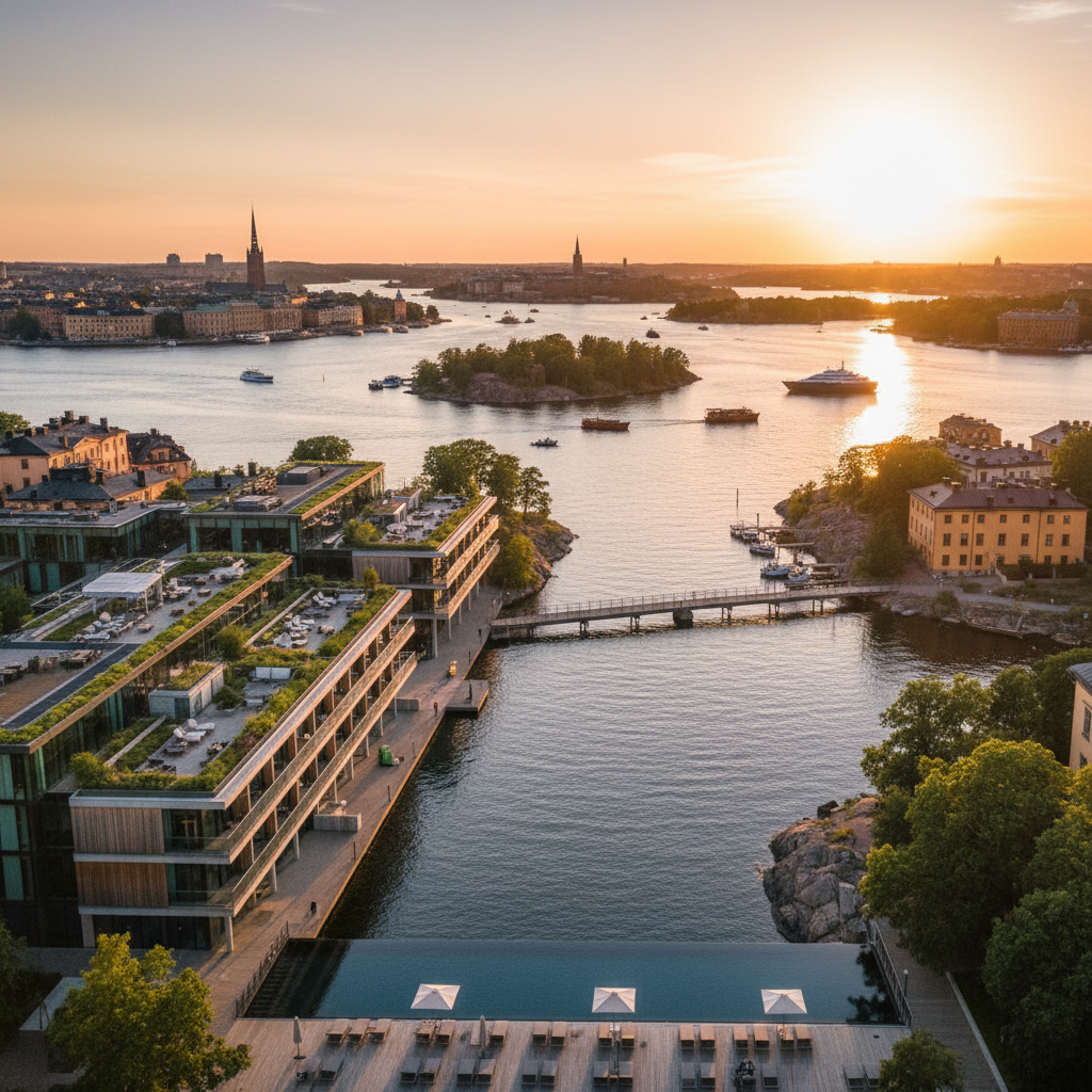 Stockholm: hotels between islands, architecture, and waterfront views