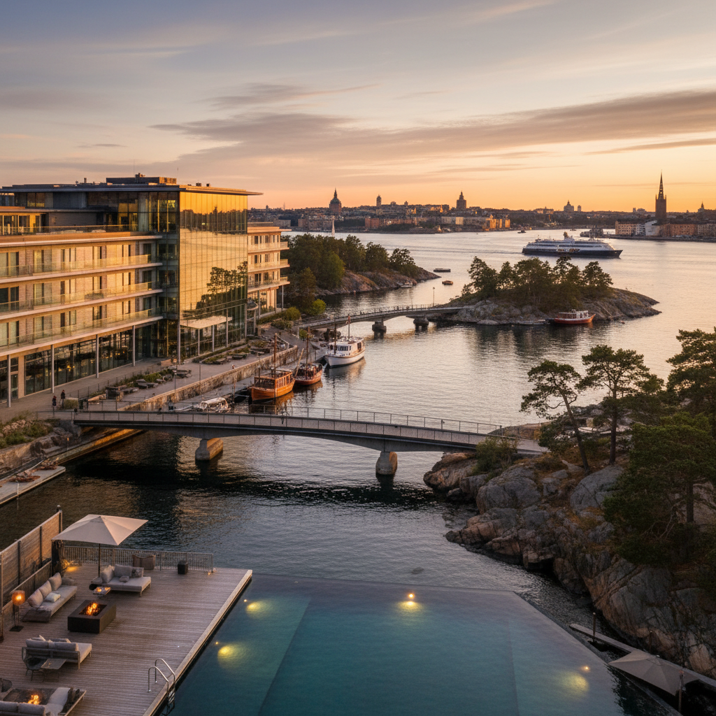 Explorer stockholm: hôtels entre îles et architecture