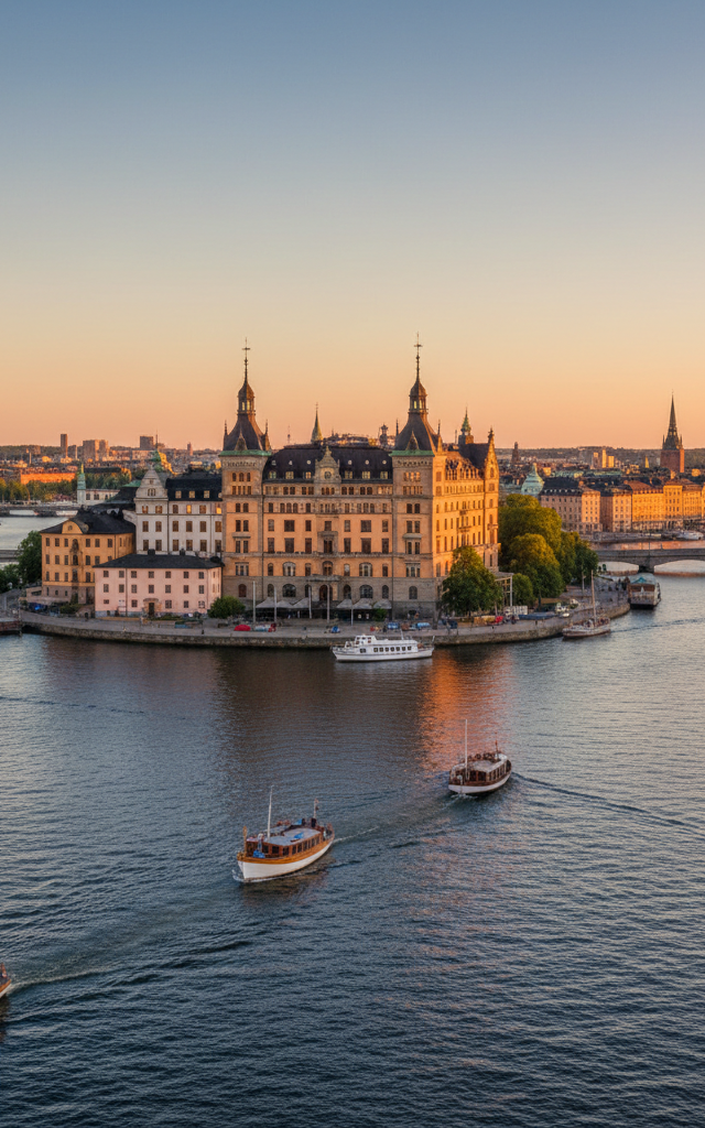 Stockholm erkunden: hotels zwischen inseln und architektur