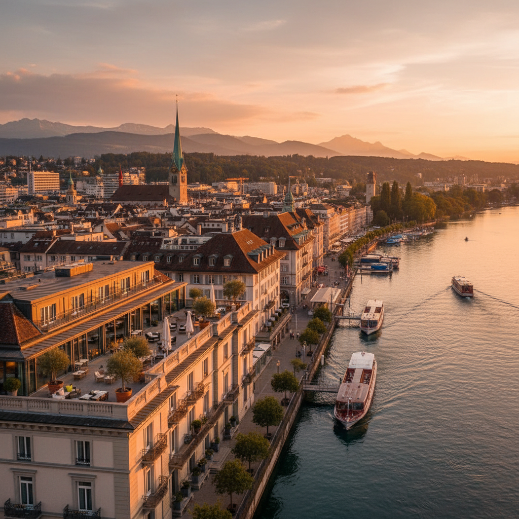 Zurich: where financial elegance meets natural beauty