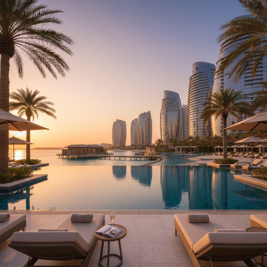 Une plongée dans le luxe : hôtels à dubaï et abu dhabi