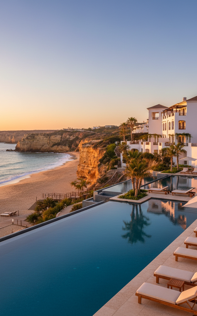 Hotels an der portugiesischen Algarve: sonnenverwöhntes strandparadies