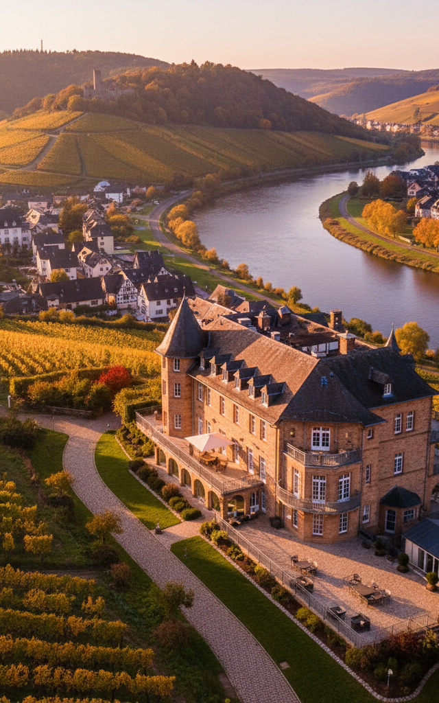 Mosel hotels: Weinberge, burgen und malerische dörfer