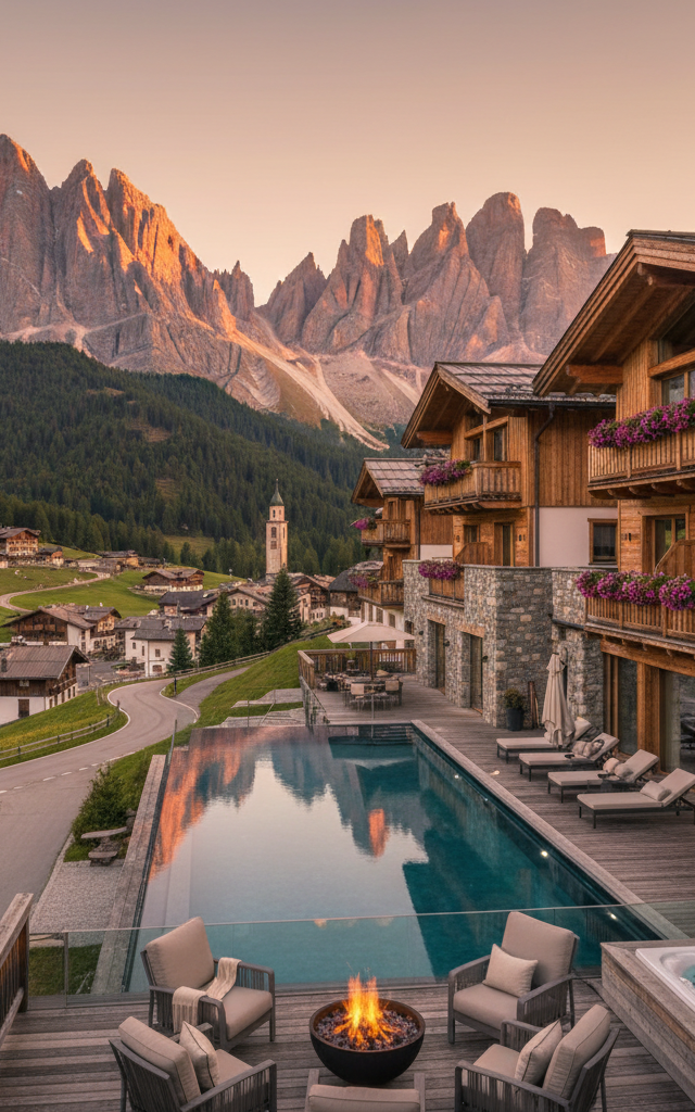 Die magie der Dolomiten: hotels, wo berglandschaften und italienischer charme verschmelzen